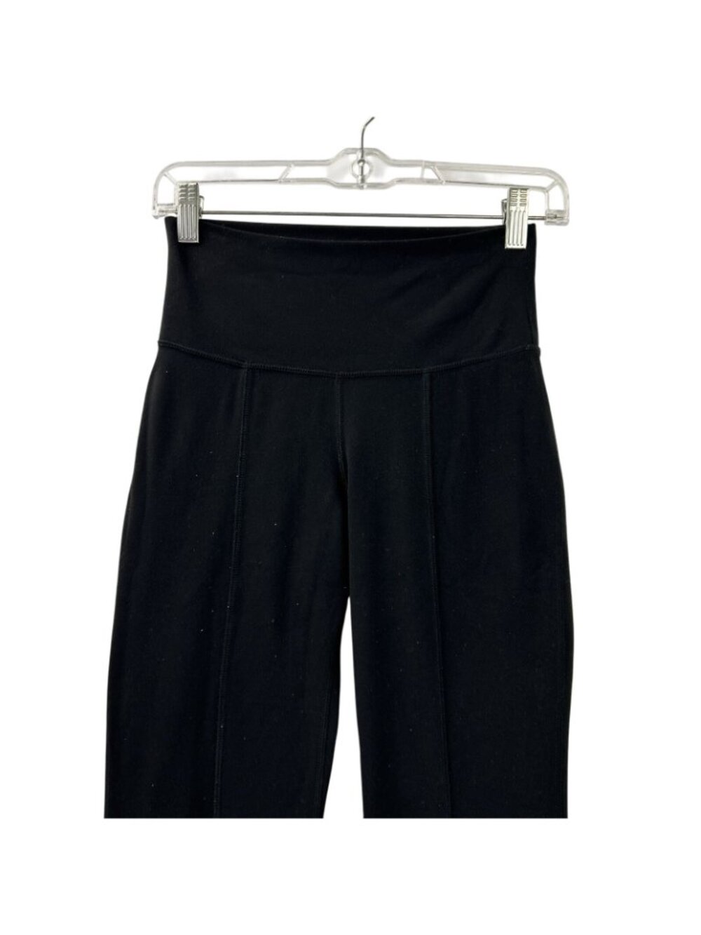 Aritzia TnAction Split Hi-Rise Long Flared Leggings Womens Size Small Black - Picture 11 of 16
